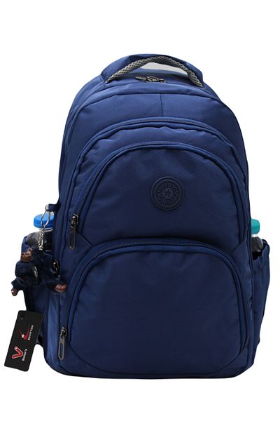 Bevitton Bvt-34600 Navy Blue Water Resistant School Bag Unisex Daily School Backpack