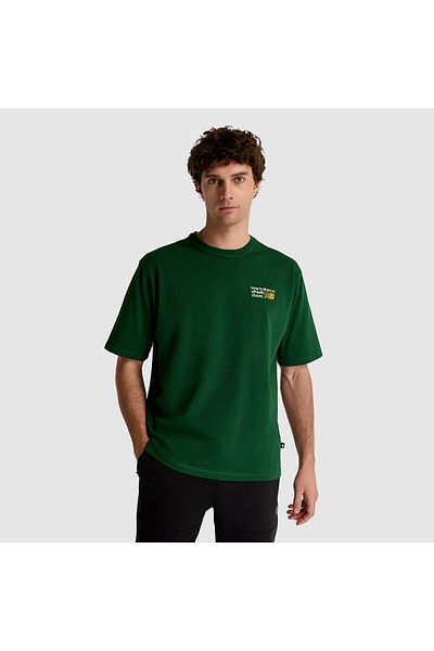 New Balance Mnt3434 Πράσινο Ανδρικό T-Shirt