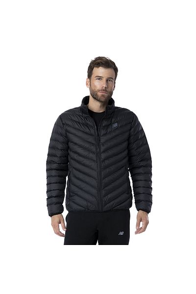New Balance Ανδρικό Μαύρο Παλτό Lifestyle - Mnj3232-bk