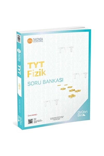 Üç Dört Beş Yayıncılık 2025 Tyt Fizik Soru Bankası