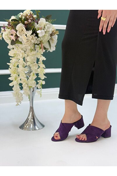 FANA MOR ÇAPRAZ SÜET TERLİK