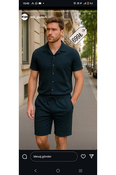 MFZ Giyim Alt-Top Suit with Honeycomb Shorts-11