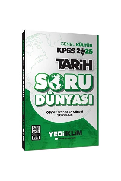 Yediiklim Yayınları Yediiklim 2025 KPSS Genel Kültür Tarih Soru Dünyası Yedii...