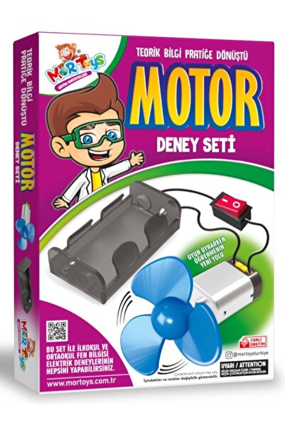 mortoys Motor Deney Seti, Eğitici Motor Devresi, Eğitici Deney Seti