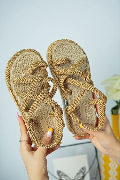 SPORT SHOES CENTER Straw sandals