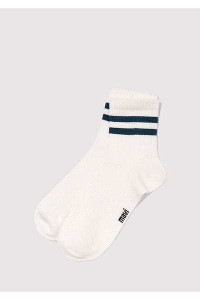 Mavi White Socket Socks 0911594-27879