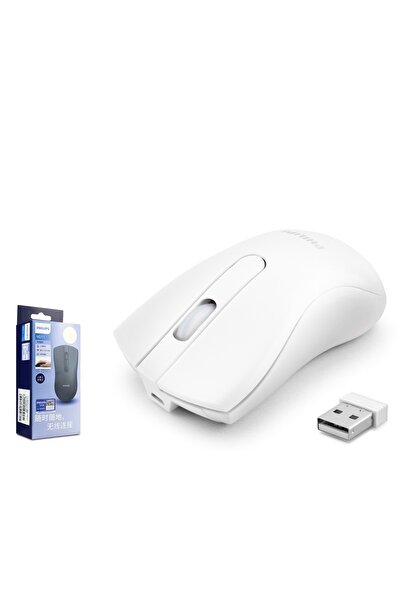 Philips Spk7211Wsc Wireless Mouse Sessiz Beyaz