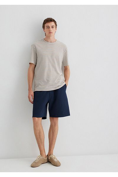 Mavi Πλεκτό σορτς Navy Blue 0410314-70490