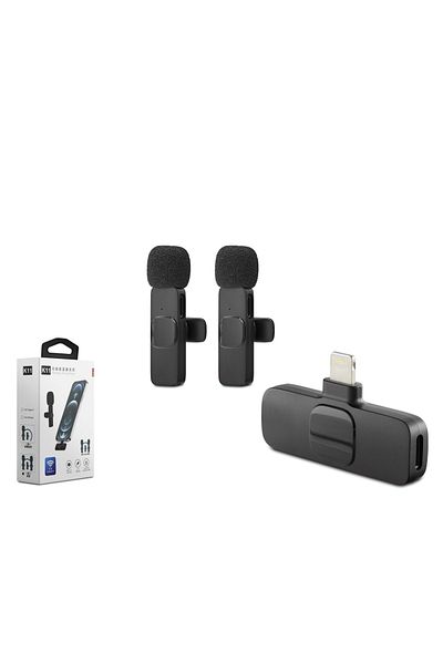 HADRON Hdx2784 Wireless 2*Microphone Lightning Black