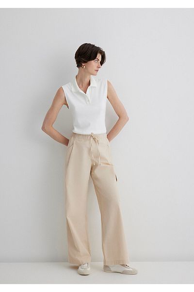 Mavi Ecru Trousers 1011078-70003