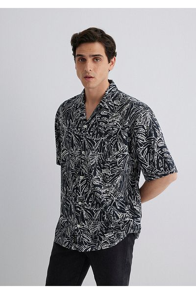 Mavi Κοντομάνικο εμπριμέ πουκάμισο Loose Fit / Loose Relaxed Fit 0211535-90436