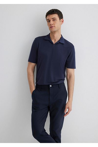 Mavi Μπλουζάκι Navy Blue Polo Κανονική Εφαρμογή / Κανονική Κοπλή 0613008-83699