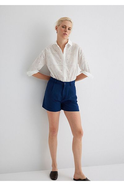 Mavi Tencel Tm Liyosel Shorts 1410201-80195