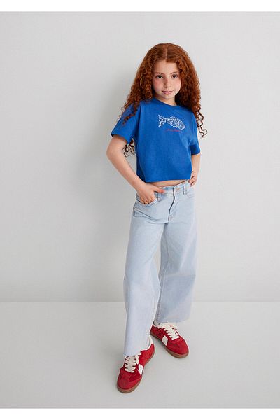 Mavi Μπλουζάκι με στάμπα ψαριού Loose Fit / Loose Relaxed Fit 7610382-88121