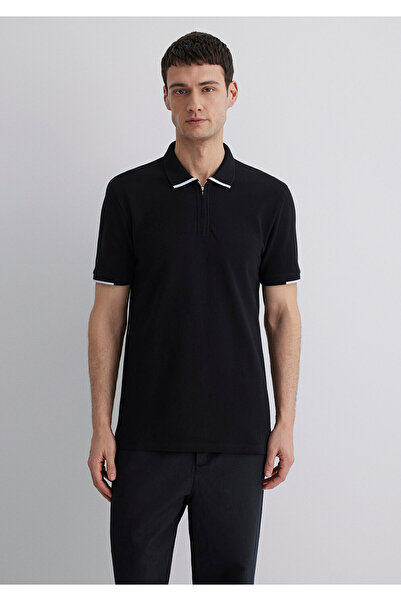 Mavi Black Polo T-Shirt Regular Fit 0612654-900