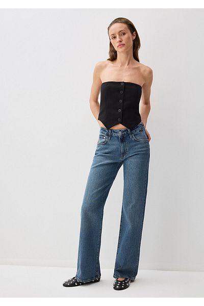 Mavi Pantaloni de jeans întunecați Ibiza Real Blue Misty 1010530-89935