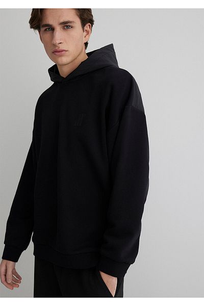 Mavi Pro Hooded Μαύρο Φούτερ 0s10353-71379
