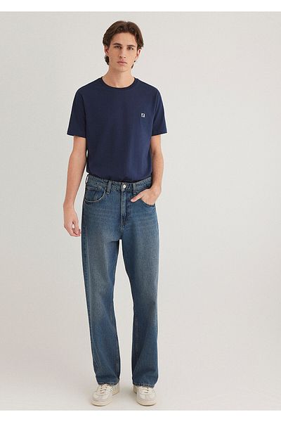 Mavi Μπλουζάκι Pro Printed Navy Blue με εφαρμογή / Εφαρμοσμένη εφαρμογή 0612755 -82318