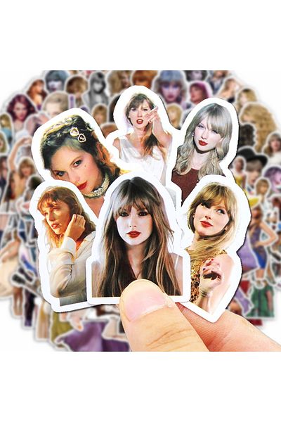 Choice 50 Pcs 10/50/100 Pcs For Taylors Stickers Swift Scrapbooking Kawaii Adhesives Classic Stationery Ite