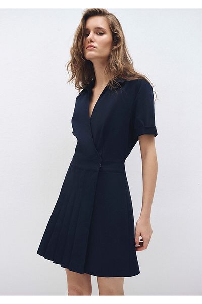 Mavi Φόρεμα Polo Neck Navy Blue 1310628 -82318