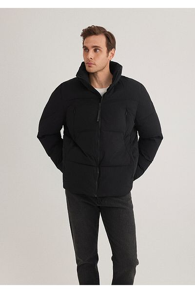 Mavi Υδατοαπωθητικό Primaloft Μαύρο Παλτό 0110462-900