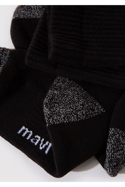Mavi Schwarze Stiefelsocken 0911614 -900