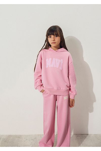 Mavi Logo Printed Pink Sweatshirt 7S10080-70972