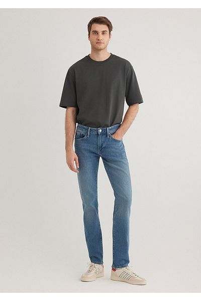 Mavi Παντελόνι Jake Classic Denim Shaded Indigo Si Jean 0042289276