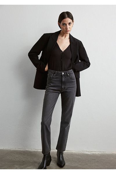 Mavi Rockstar Iconic Anthracite Jean Παντελόνι 1010762-87747