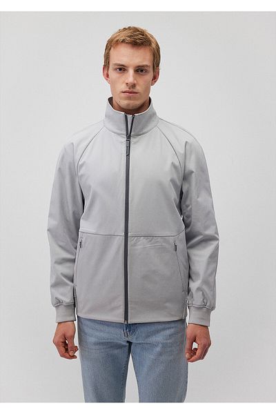 Mavi Gray Regular Fit Stand Collar Jacket - 0110361 -70075
