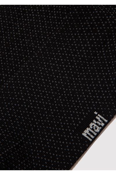 Mavi Gemusterte schwarze Socken 0911581 -900