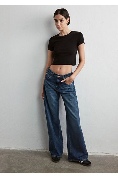 Mavi Pantaloni de jeans albastru închis Siena Iconic Misty 1010763 -87748