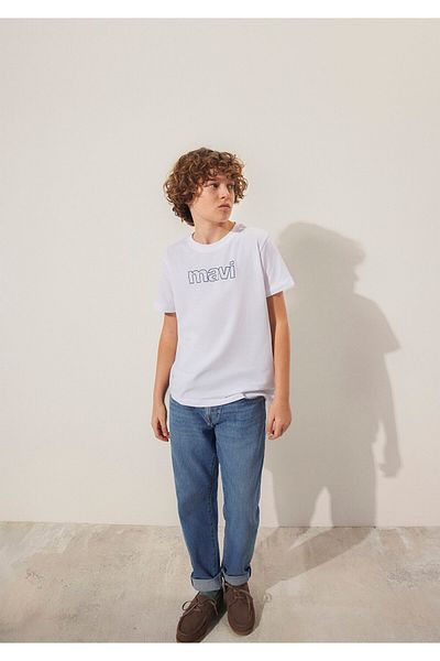 Mavi Tricou alb cu logo imprimat Regular Fit / Regular Fit66323620