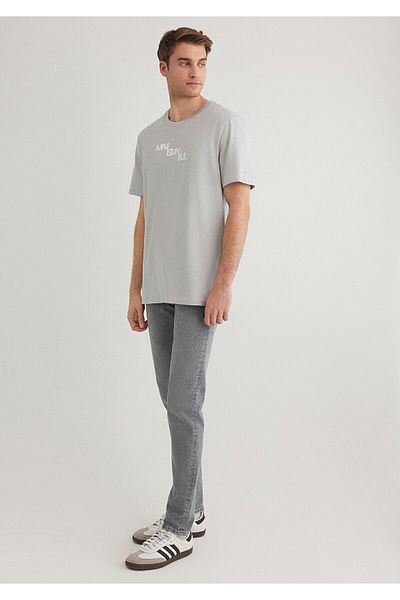 Mavi Istanbul Printed Grey T-shirt Regular Fit / Regular Fit0612274-70075