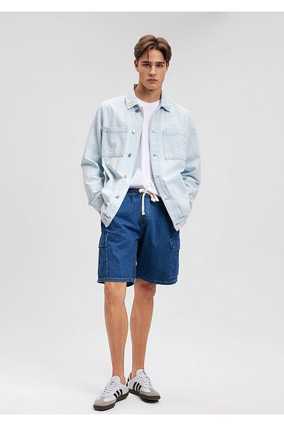 Mavi Bremen MV91 - Dark Indigo Jean Street Shorts0410680-87149
