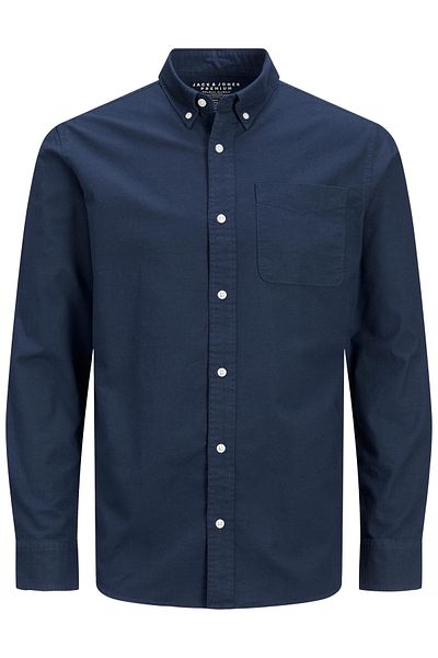 Jack & Jones Hemd BROOK Slimfit Langarmhemd ile Düğmeli-Kragen
