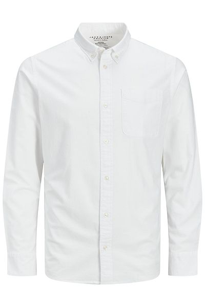 Jack & Jones Hemd BROOK Slimfit Langarmhemd mit Button-Down-Kragen