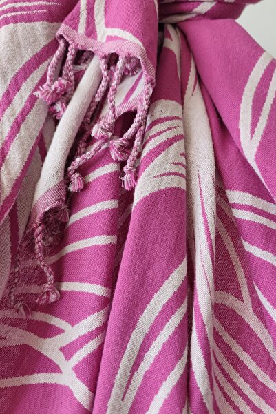 Sevim Φούξια Muslin Peshtemal - 90x170 cm - 100% βαμβάκι - μαλακό και απορροφητικό