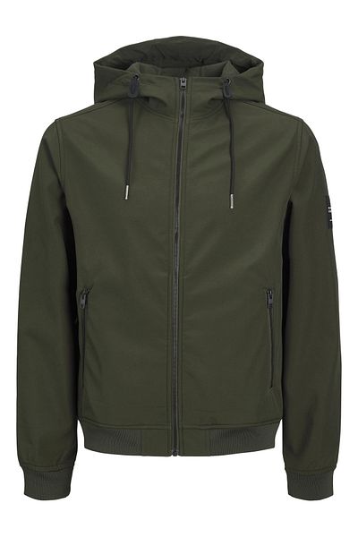 Jack & Jones Kapuze und Reißverschluss ile Jacke BASIC Softshelljacke