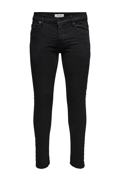 Only & Sons Jeans Slim Loom Black Lange Hose