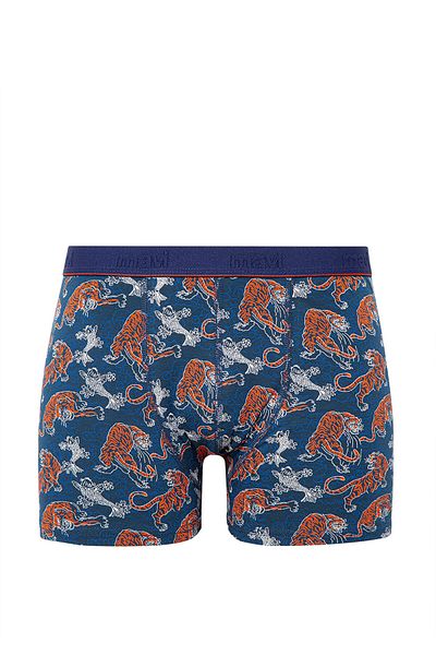 Mavi Tiger Printed Navy Blue Boxers 091121 -80705
