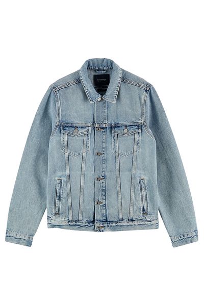 Scotch & Soda Jacke Jacke Herren Ceket Arası Denim