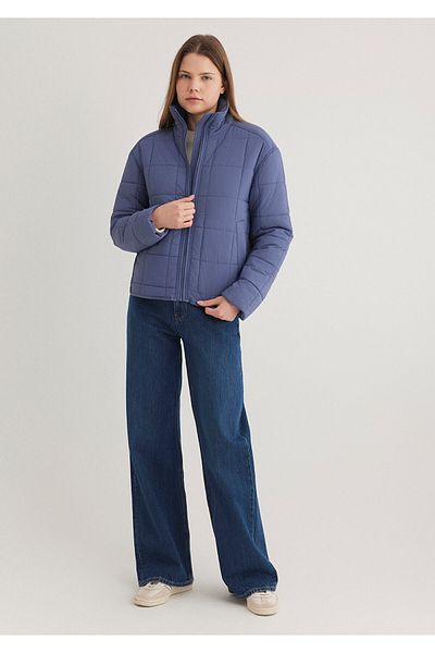 Mavi Lila Pufferjacke mit Stehkragen 1110260 -70757