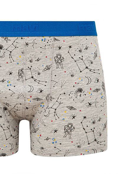 Mavi Galaxy Printed Grey Boxer 092084-82816