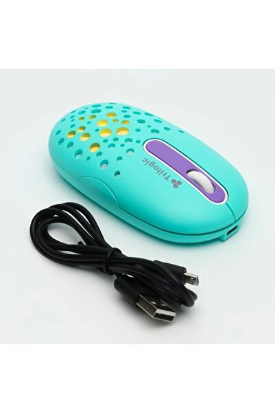 TRILOGIC M300-M KABLOSUZ RGB MOUSE,MAVİ,1201