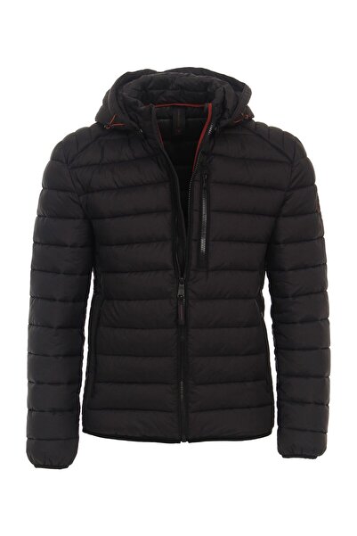 CASAMODA Jacke leichte Wintersteppjacke mit abnehmbarer Kapuze