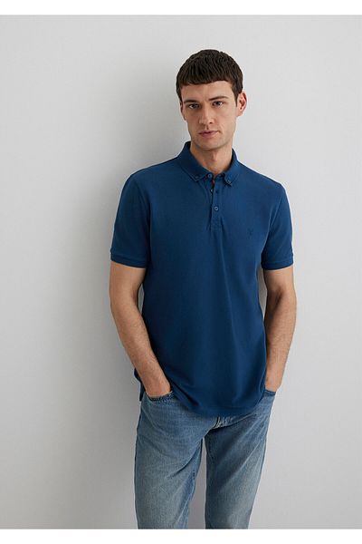 Mavi Tricou polo Mutat / Croi pe corp 063247-80705