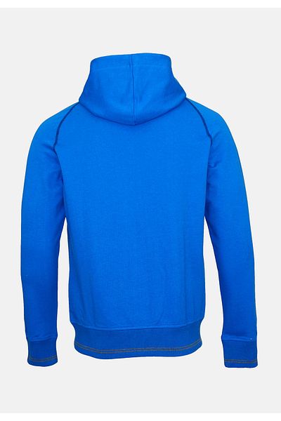 Ragman Jacke Sweat-Cardigan mit Kapuze, Reißverschluss und Kängurutasche