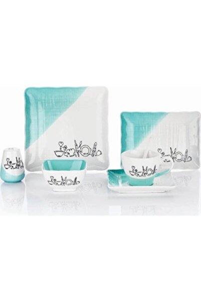 Schafer Sun Breakfast Tkm 32 Pieces Green