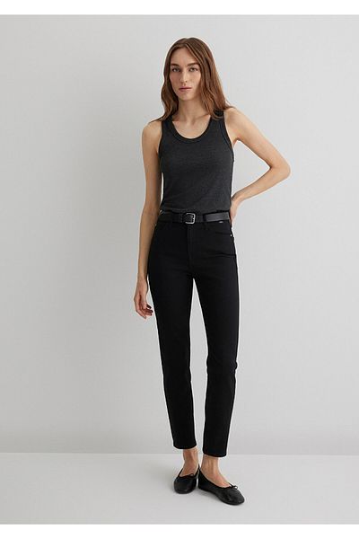 Mavi Μαύρο τζιν παντελόνι Cindy 90s 100277 -82292